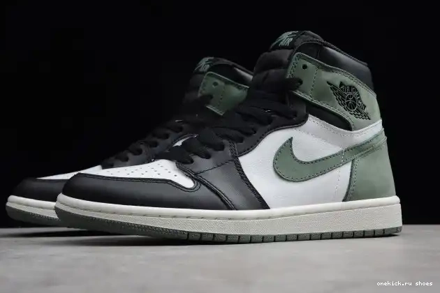 Rep 555088-135 Clay Green High OG Air Jordan 1 Retro 0511